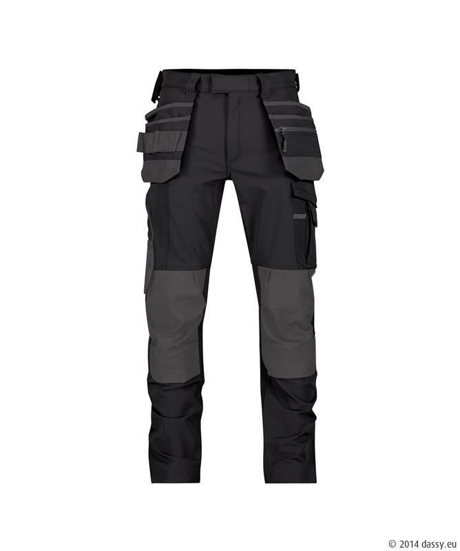 DASSY® MATRIX 4-way Stretch vinnubuxur - smíðabuxur