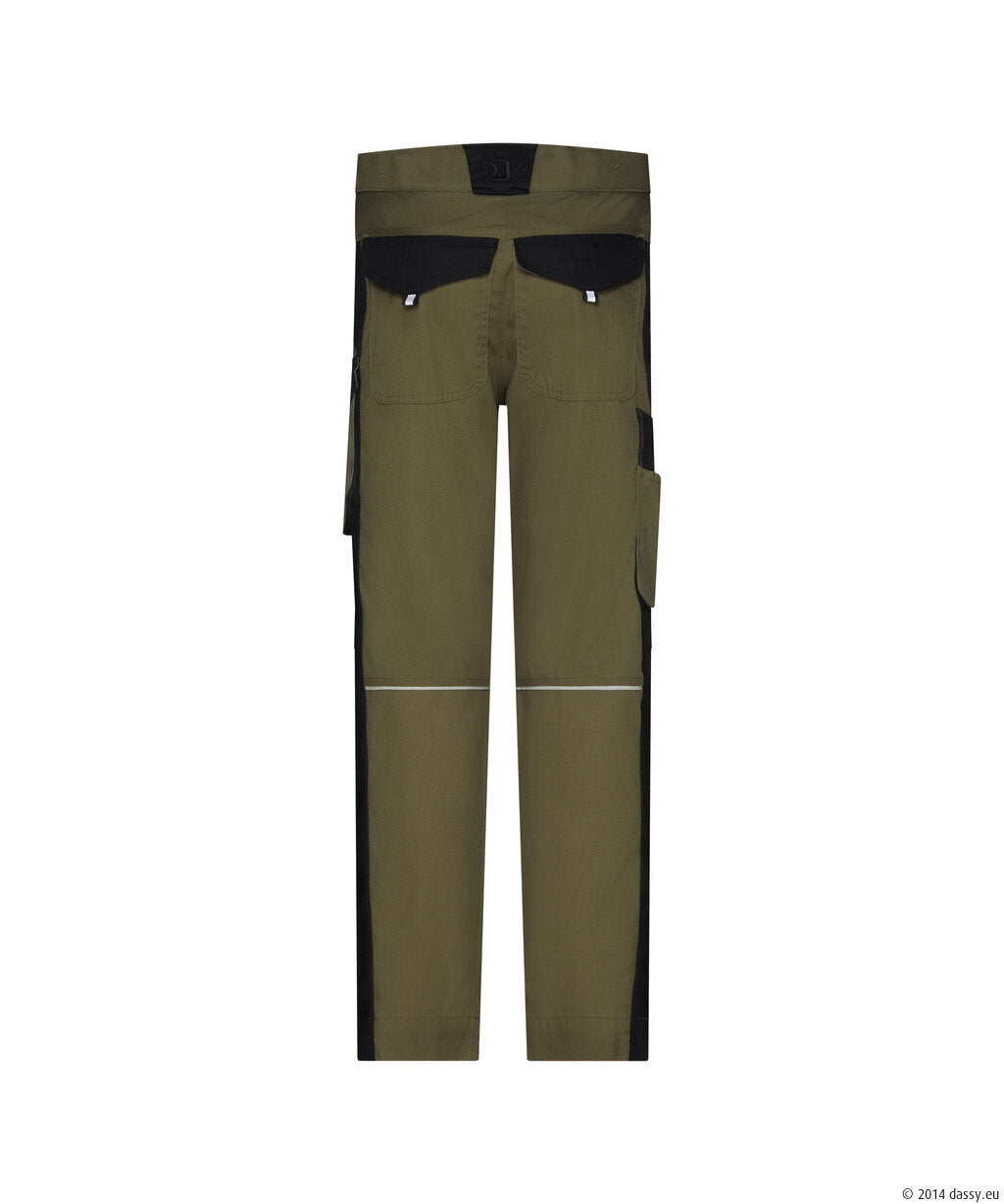 DASSY® PONTI FLEX vinnubuxur