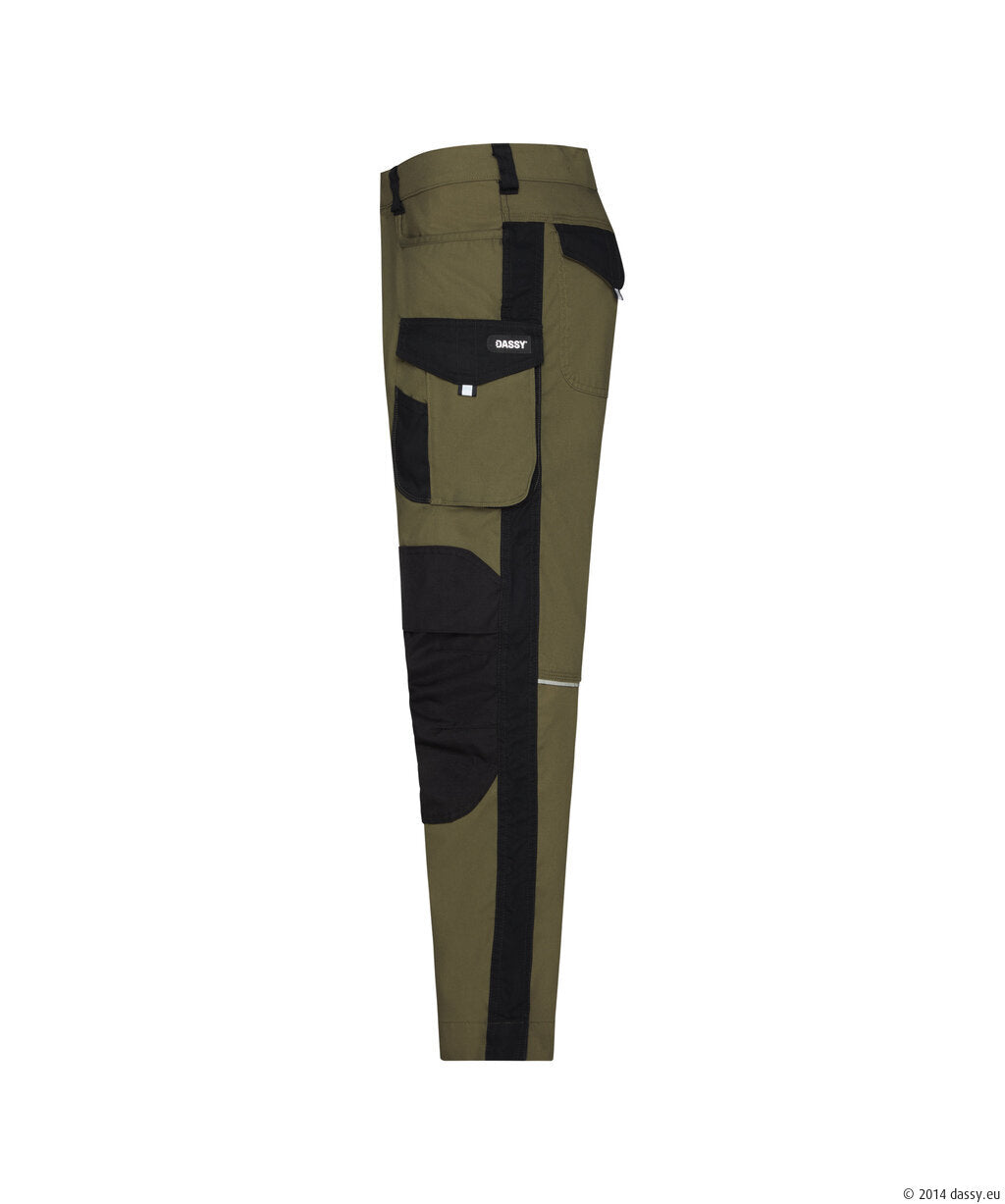 DASSY® PONTI FLEX vinnubuxur
